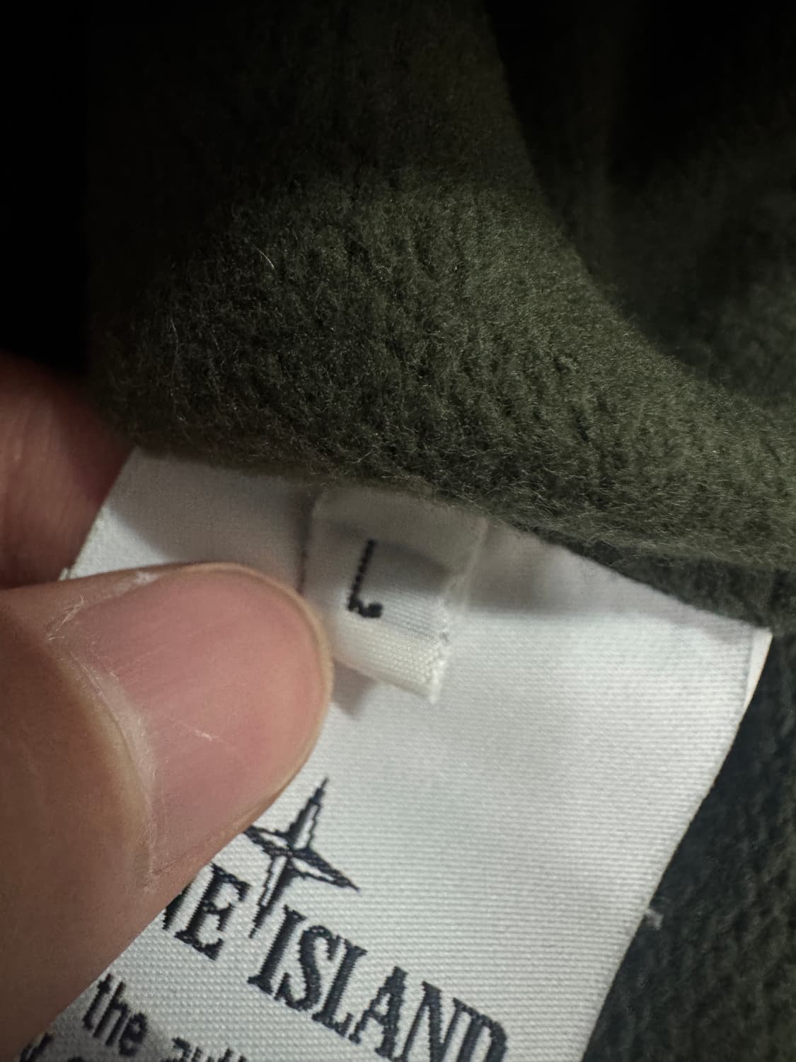 스톤아일랜드 20FW 맨투맨 L사이즈 카키 상품이미지3