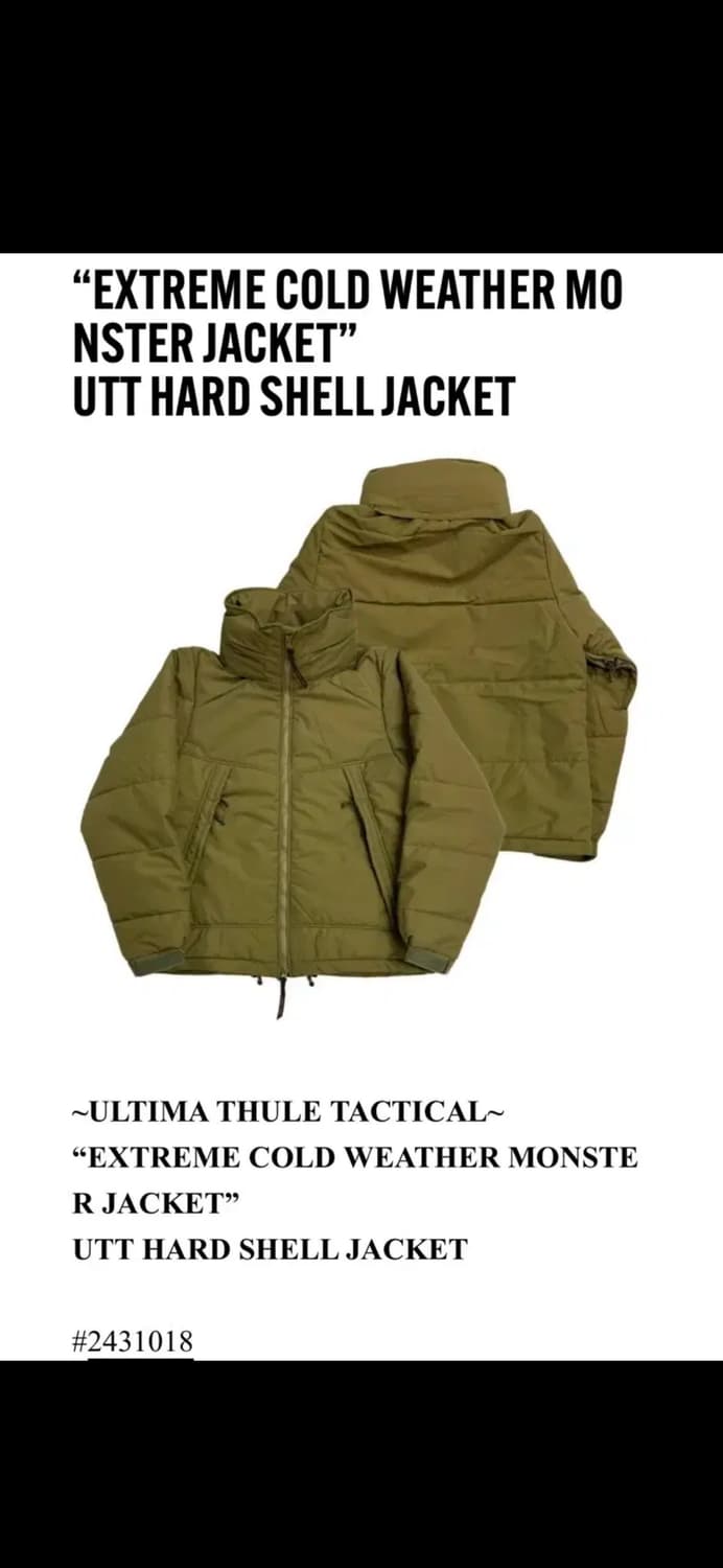 새상품) 프리휠러스 ECWCS 몬스터 자켓+비욘드 자켓 M 판매합니다. 상품이미지4