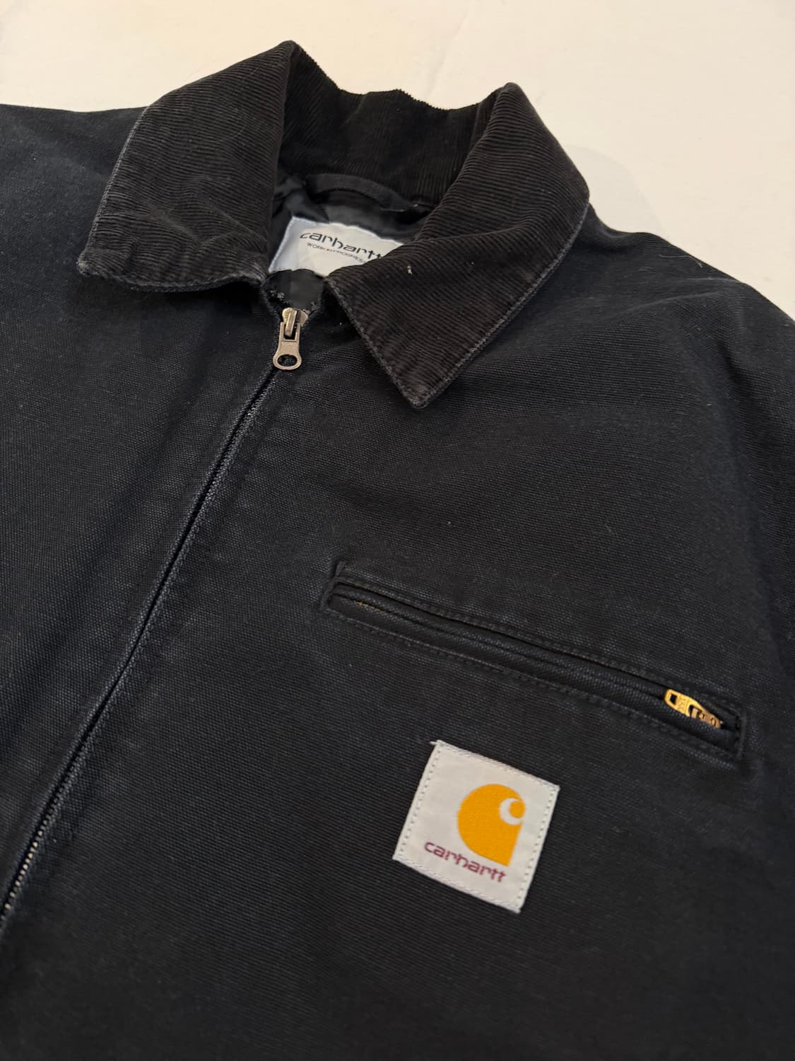 칼하트 WIP OG 디트로이트 워크자켓 블랙 상품이미지2