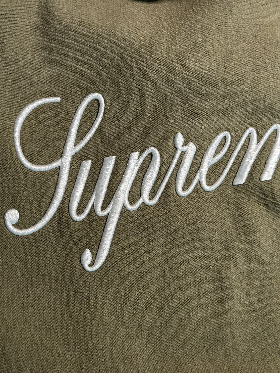 슈프림 후드 올리브 M 상품이미지2