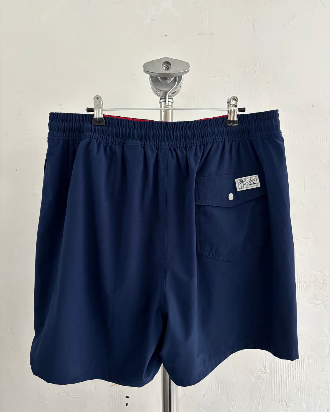 Polo 폴로 랄프 로렌 신형 라벨 네이비 스윔 팬츠 상품이미지4