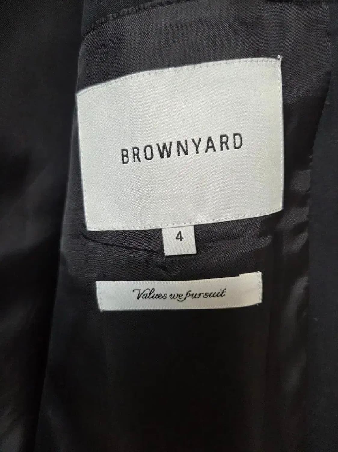 (4) 브라운야드  스탠드카라 블루종 4사이즈 상품이미지2