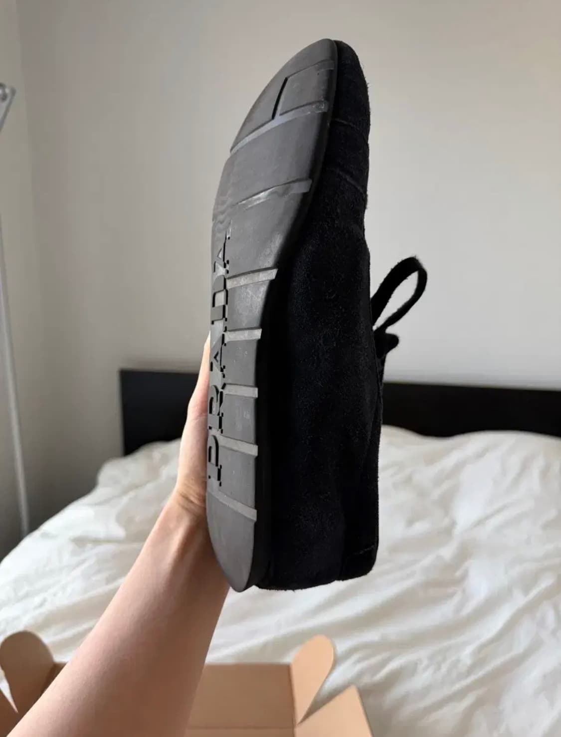 프라다 스웨이드 스니커즈 운동화 295 300 상품이미지6