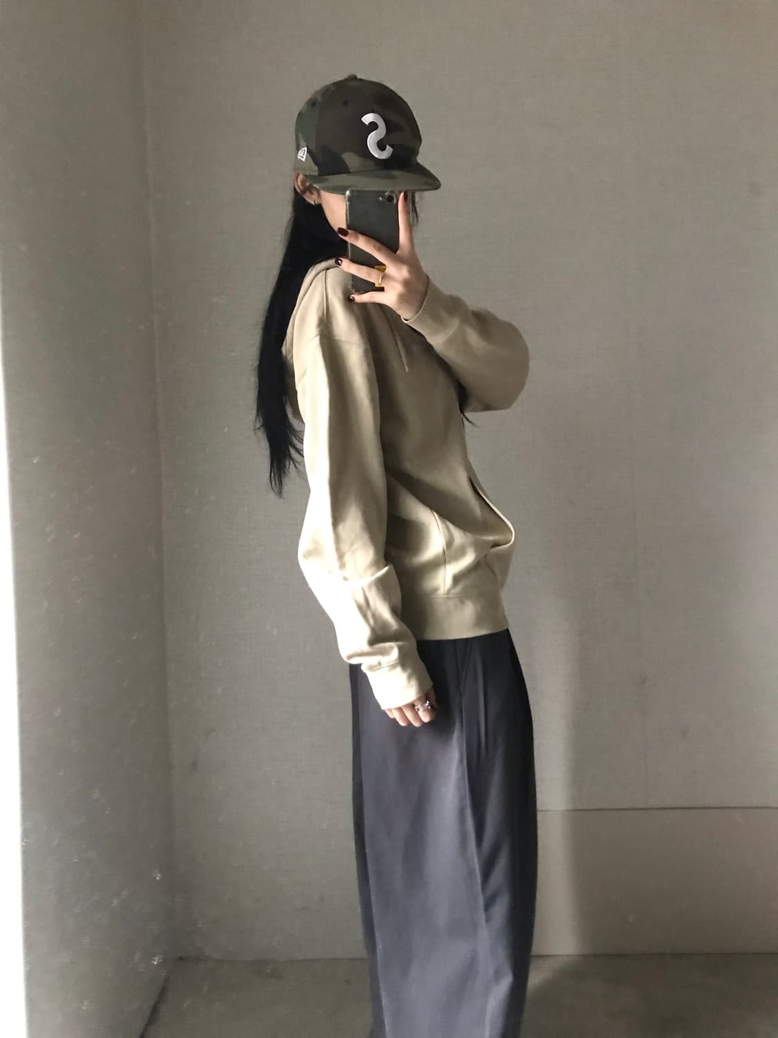 리바이스 베이지 후드집업 상품이미지5