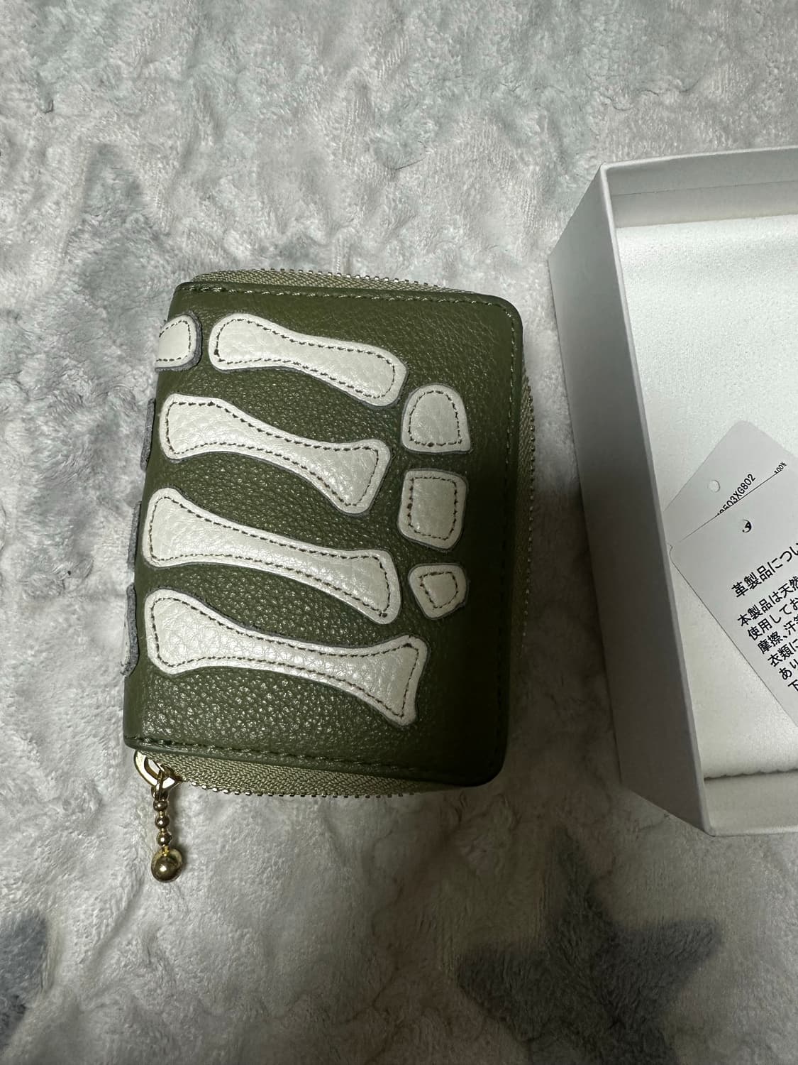 캐피탈 / 떰즈 업 본 핸드 집 미니 월렛 / 올리브 상품이미지1