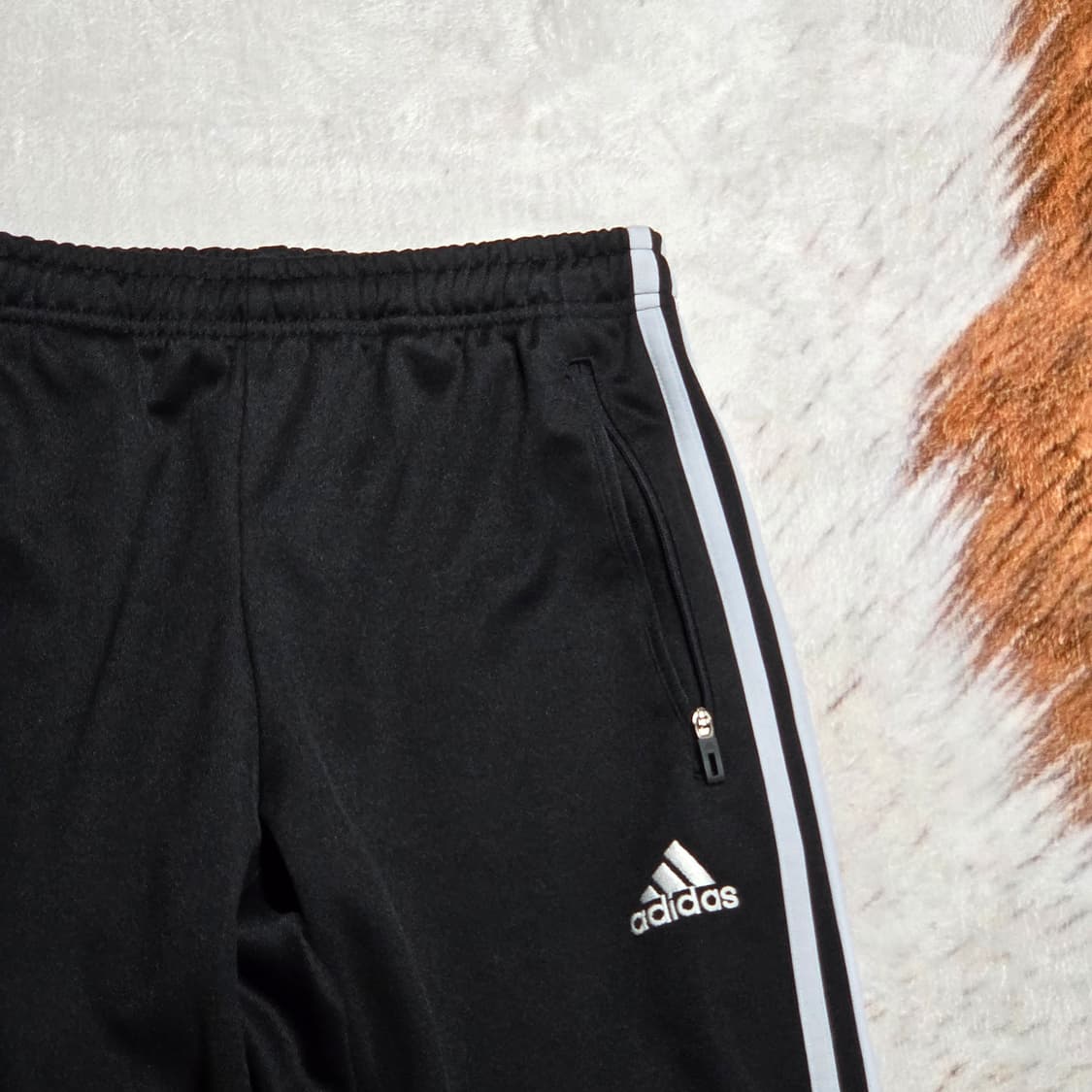 아디다스 삼선 블랙 트랙팬츠 상품이미지2