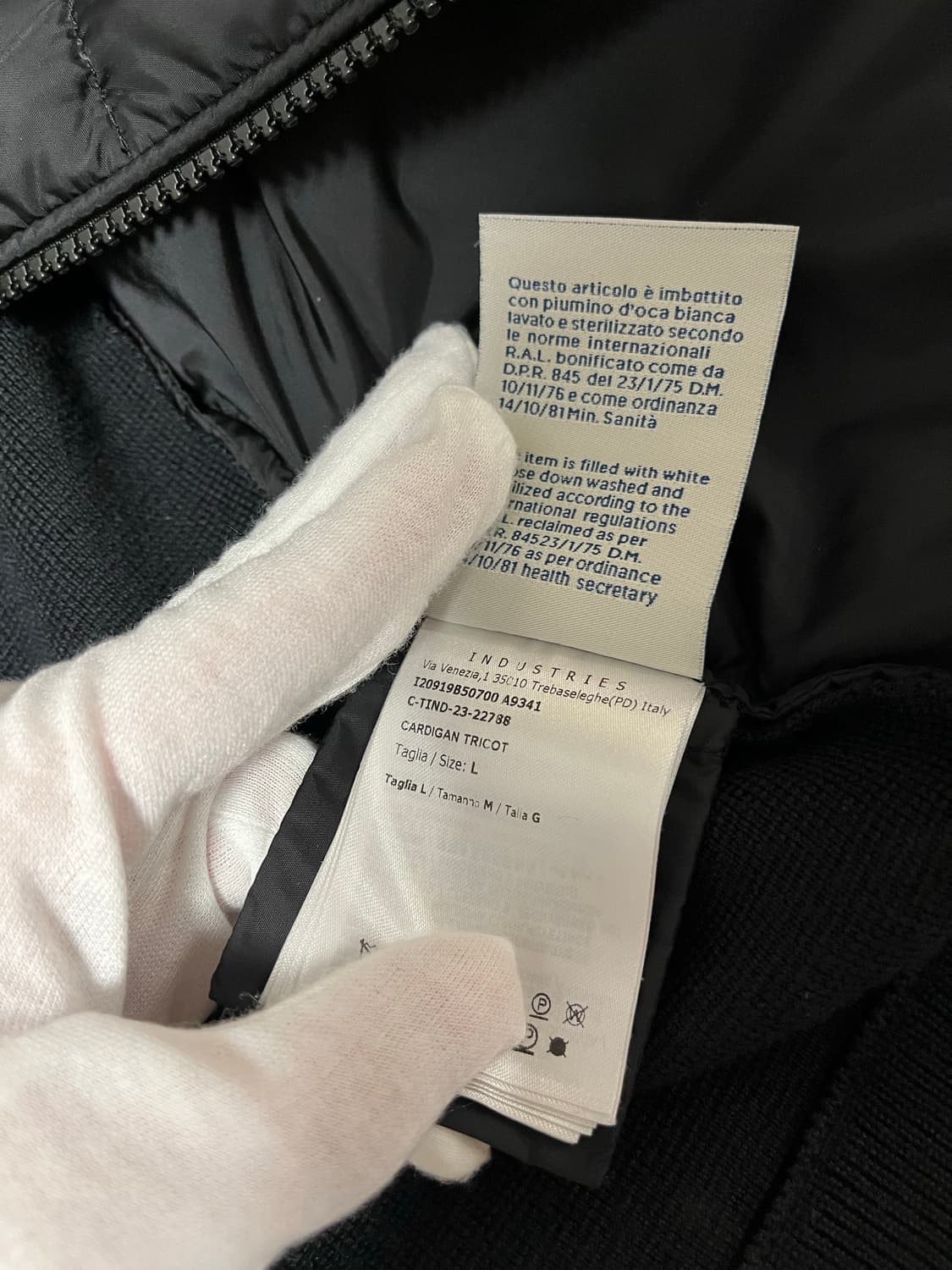 [23fw/Lsize] 몽클레어 니트패딩 상품이미지5