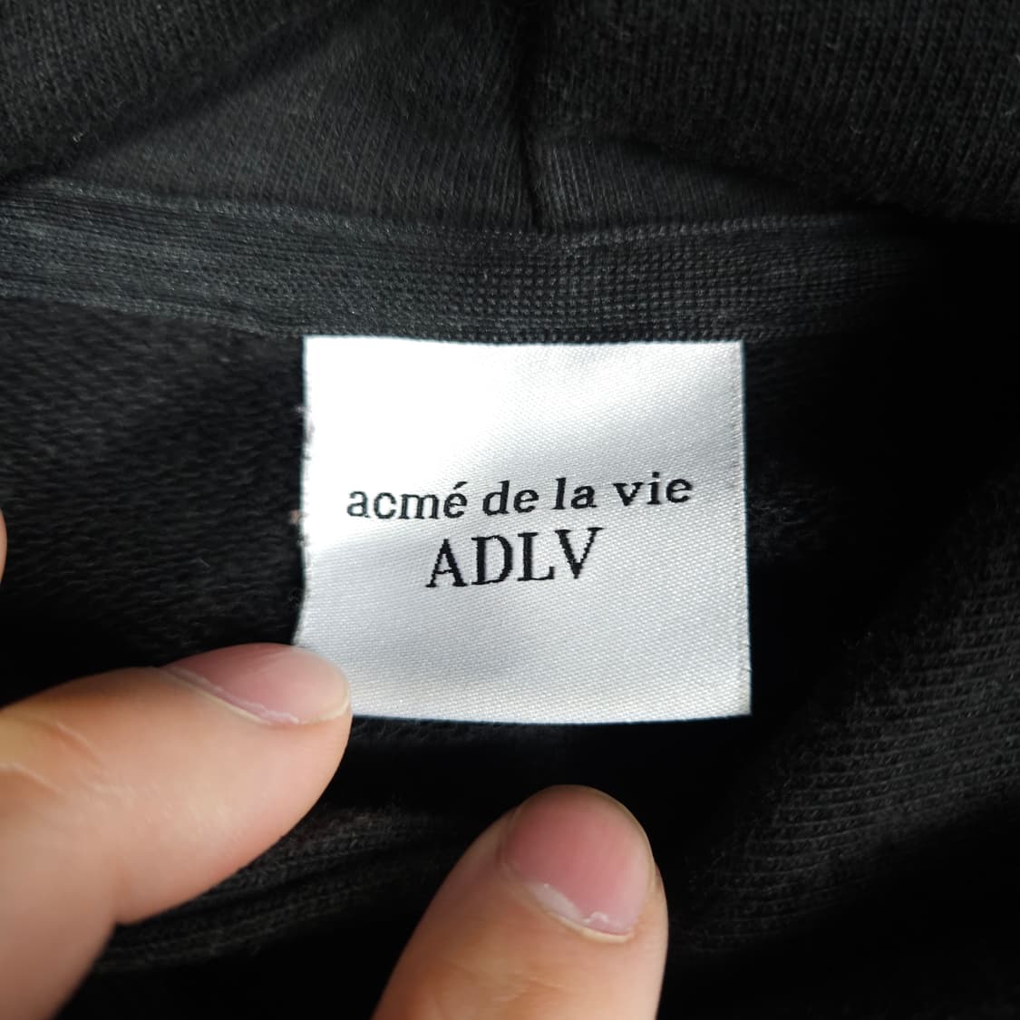 아크메드라비 후드티 블랙 상품이미지4