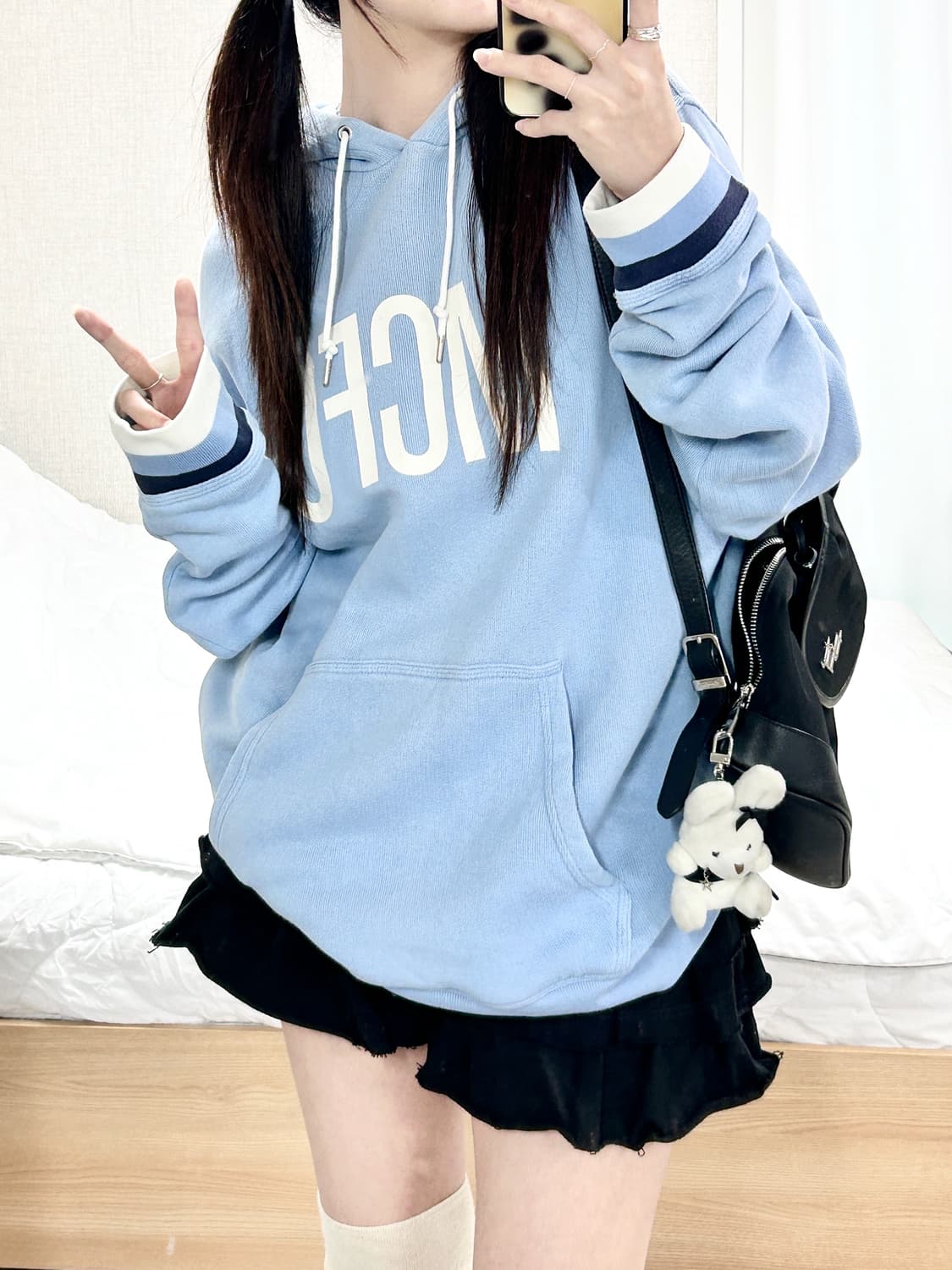 나이키 MCFC 빅로고 뮤트하늘 후드 상품이미지2