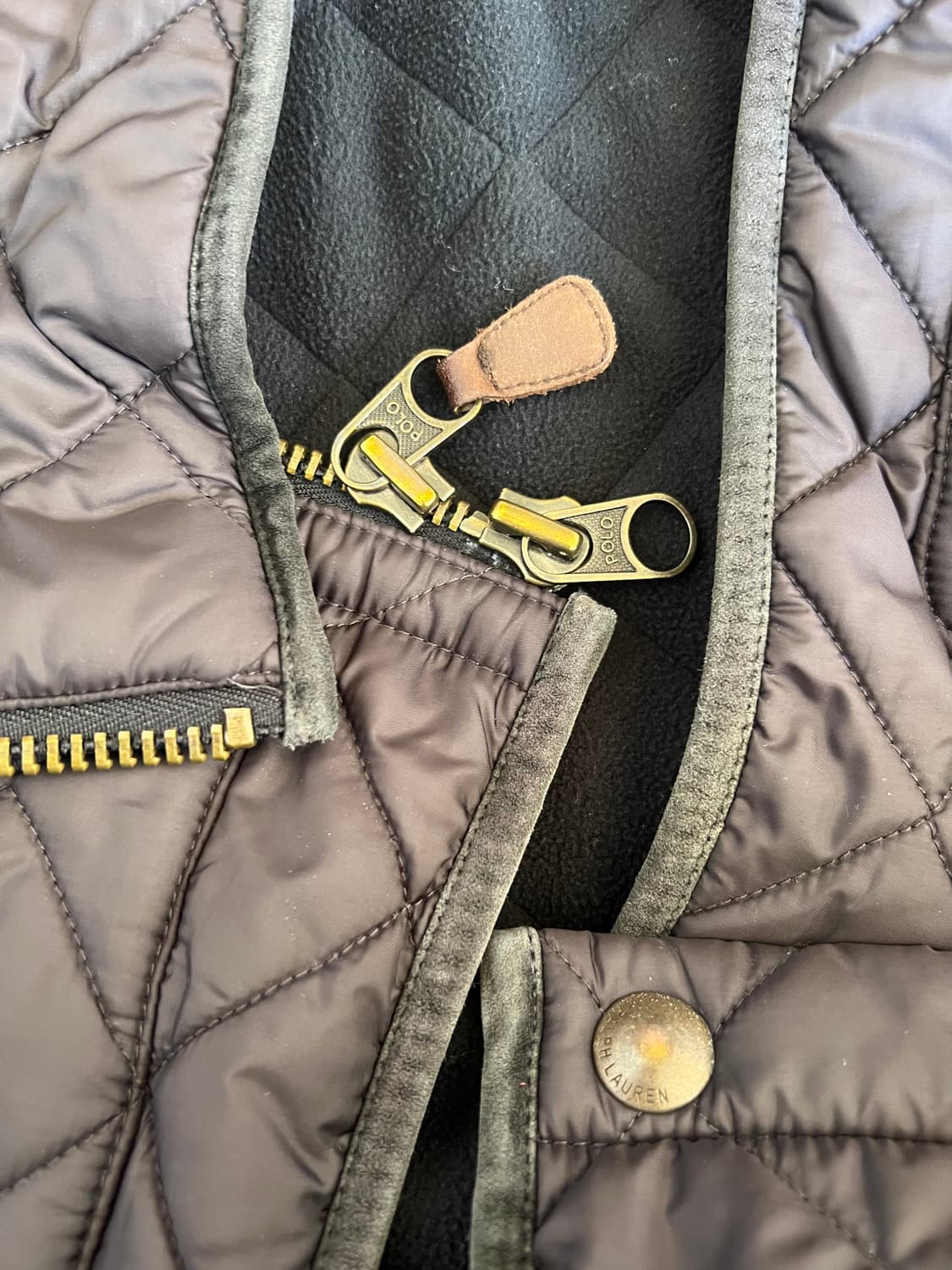 폴로랄프로렌 남성 네이비 누빔점퍼  상품이미지7