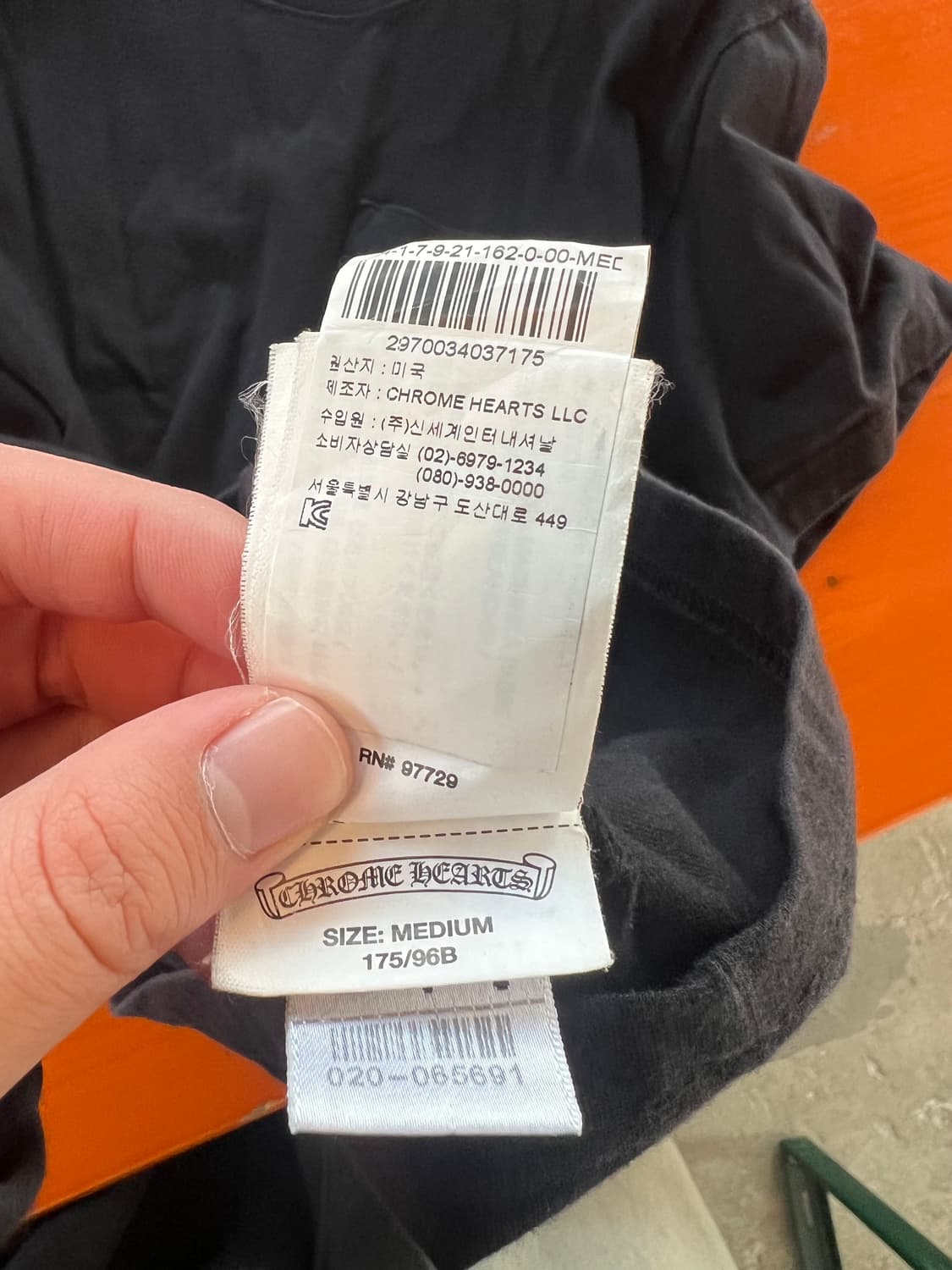 [M] 크롬하츠 레터링 티셔츠 상품이미지6