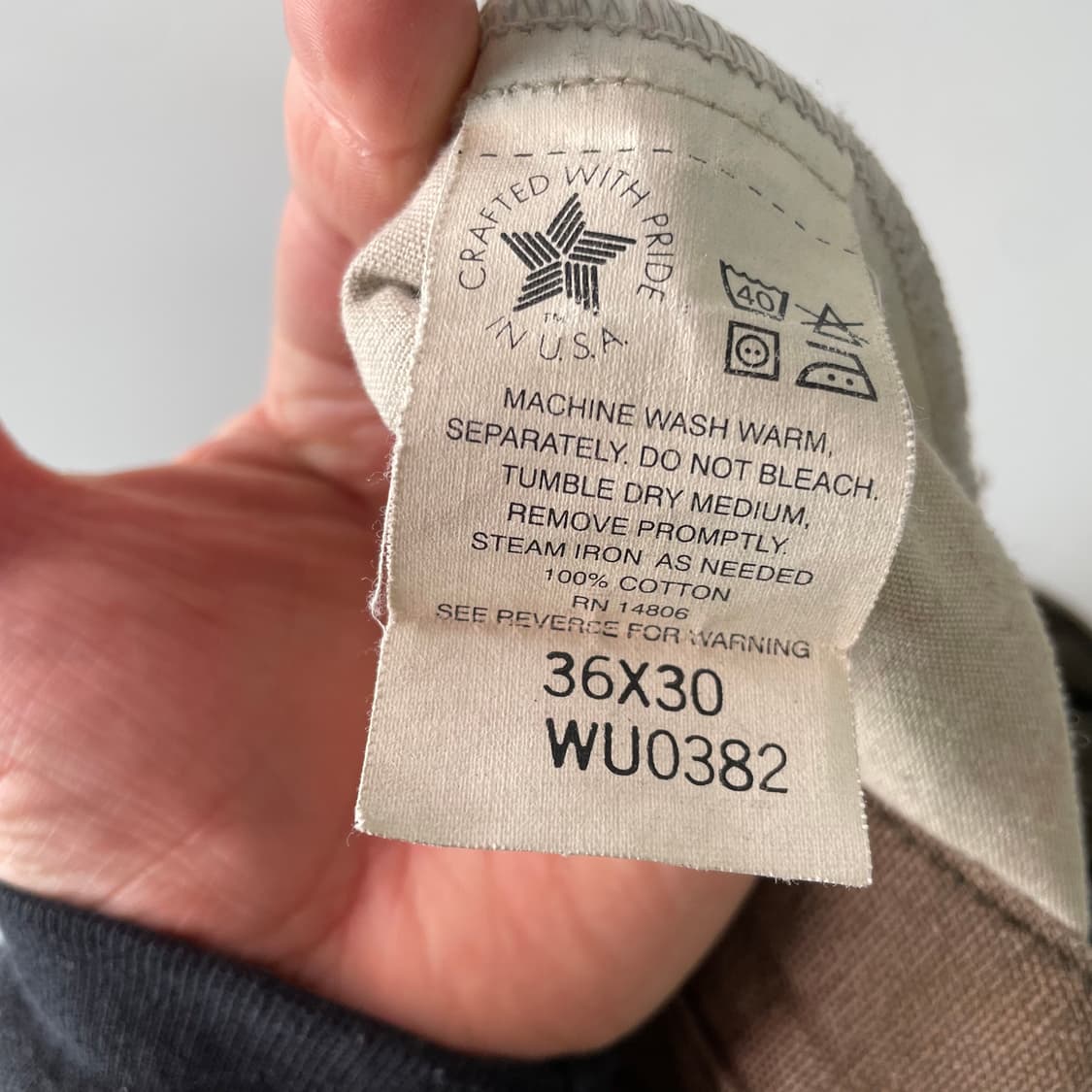 90s 칼하트 WU0382 카펜터 워크팬츠 상품이미지9