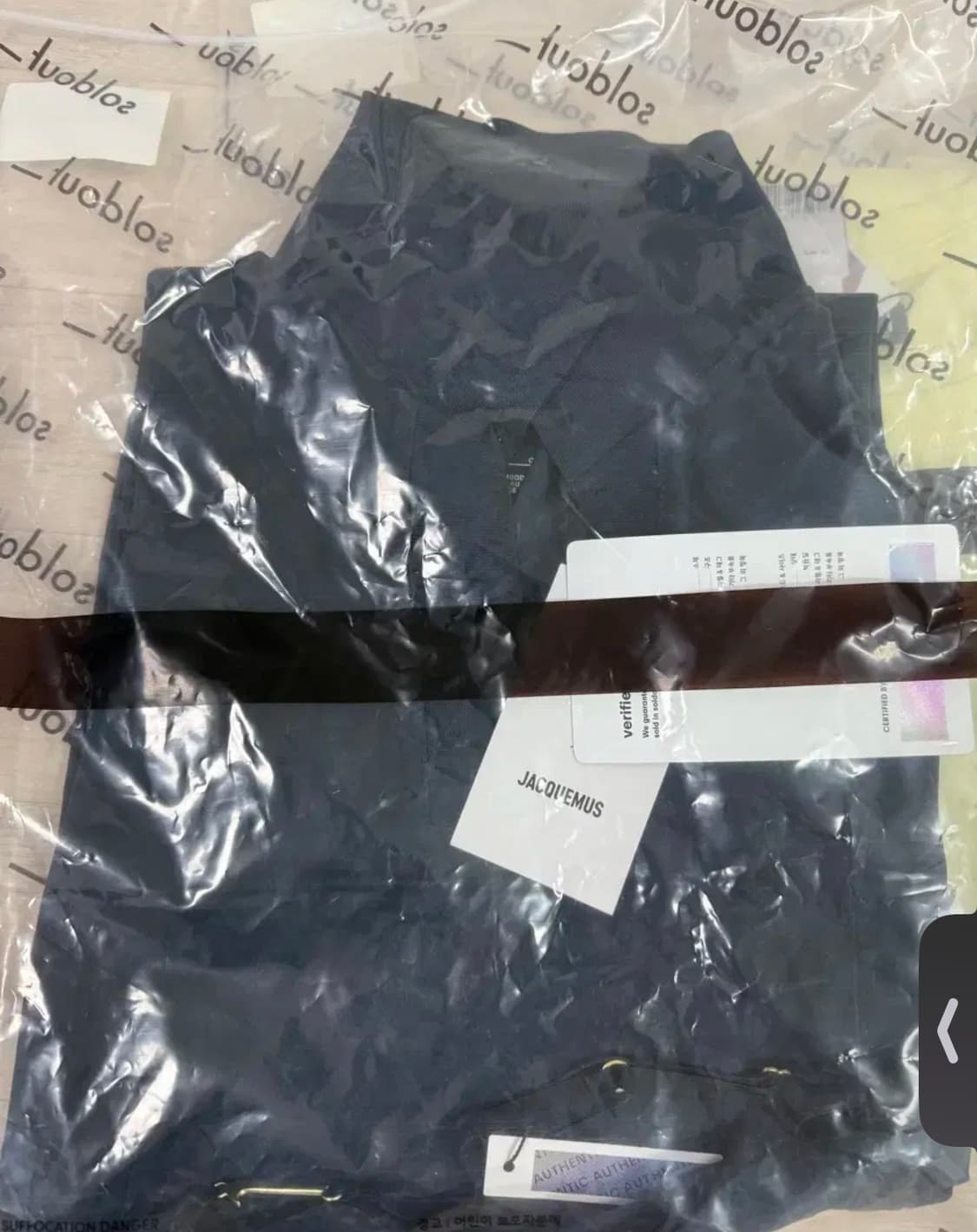 나이키 x 자크뮈스 NRG 폴로 드레스 다크 옵시디언 us s 상품이미지2