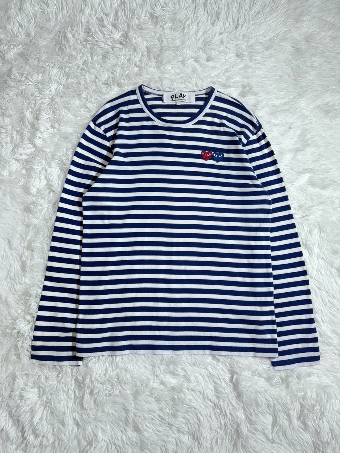 꼼데가르송 더블하트 슬리브  상품이미지3