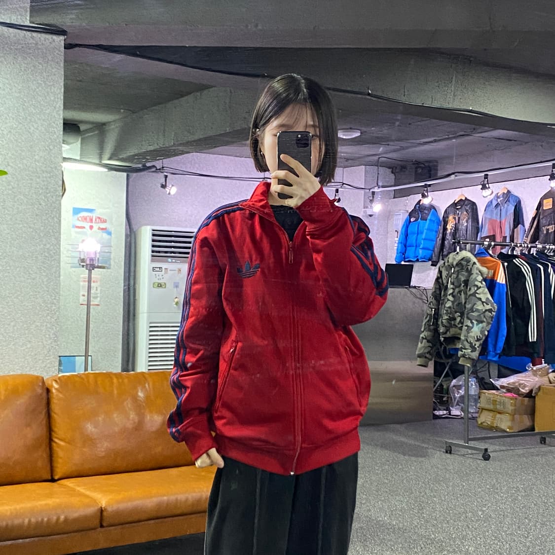 아디다스 파이어버드 네이비라인 레드 트랙탑 져지 B3826 상품이미지1