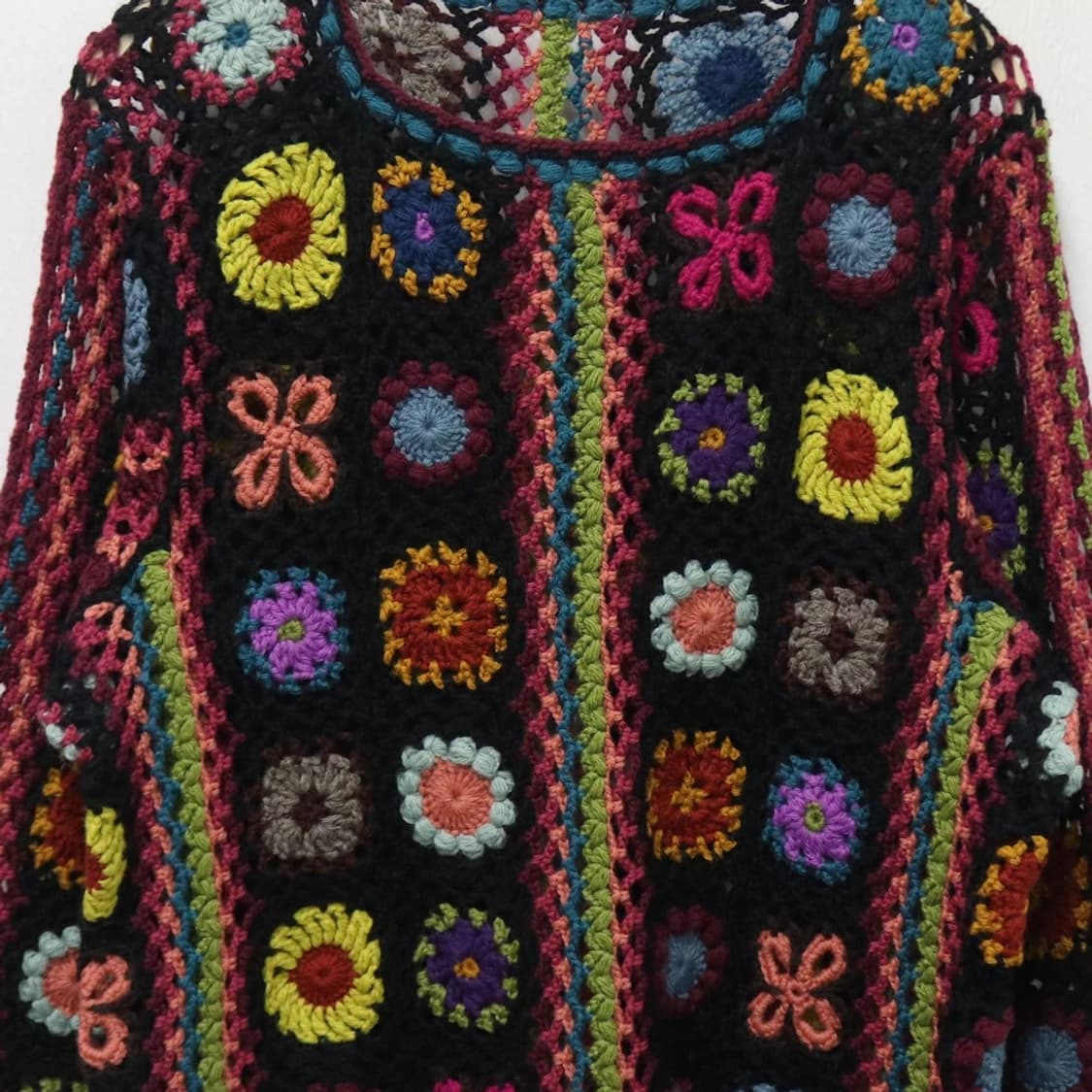 핸드 크로셰 스웨터 60439 상품이미지5