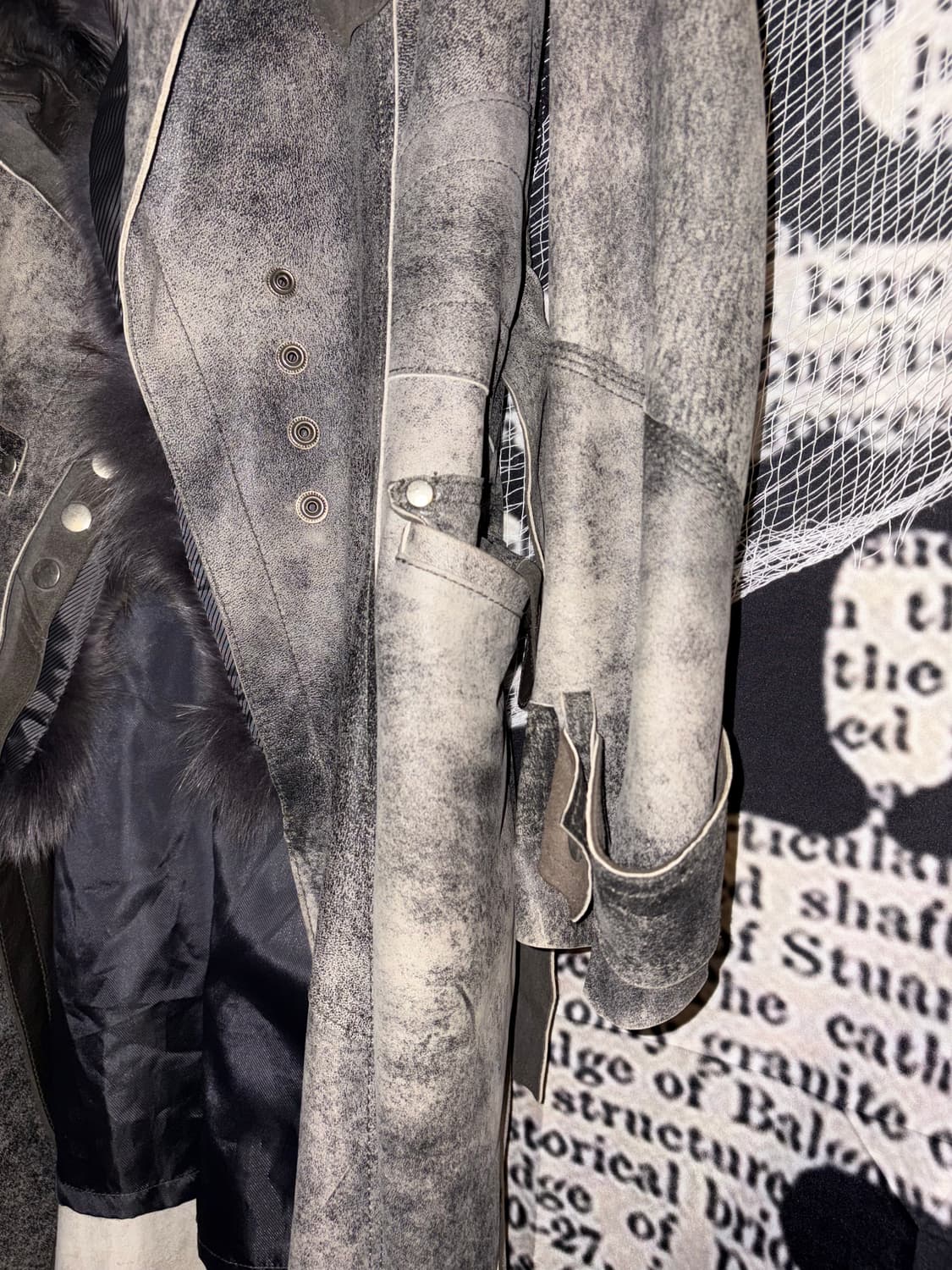 Vkei suede fur long coat 상품이미지9