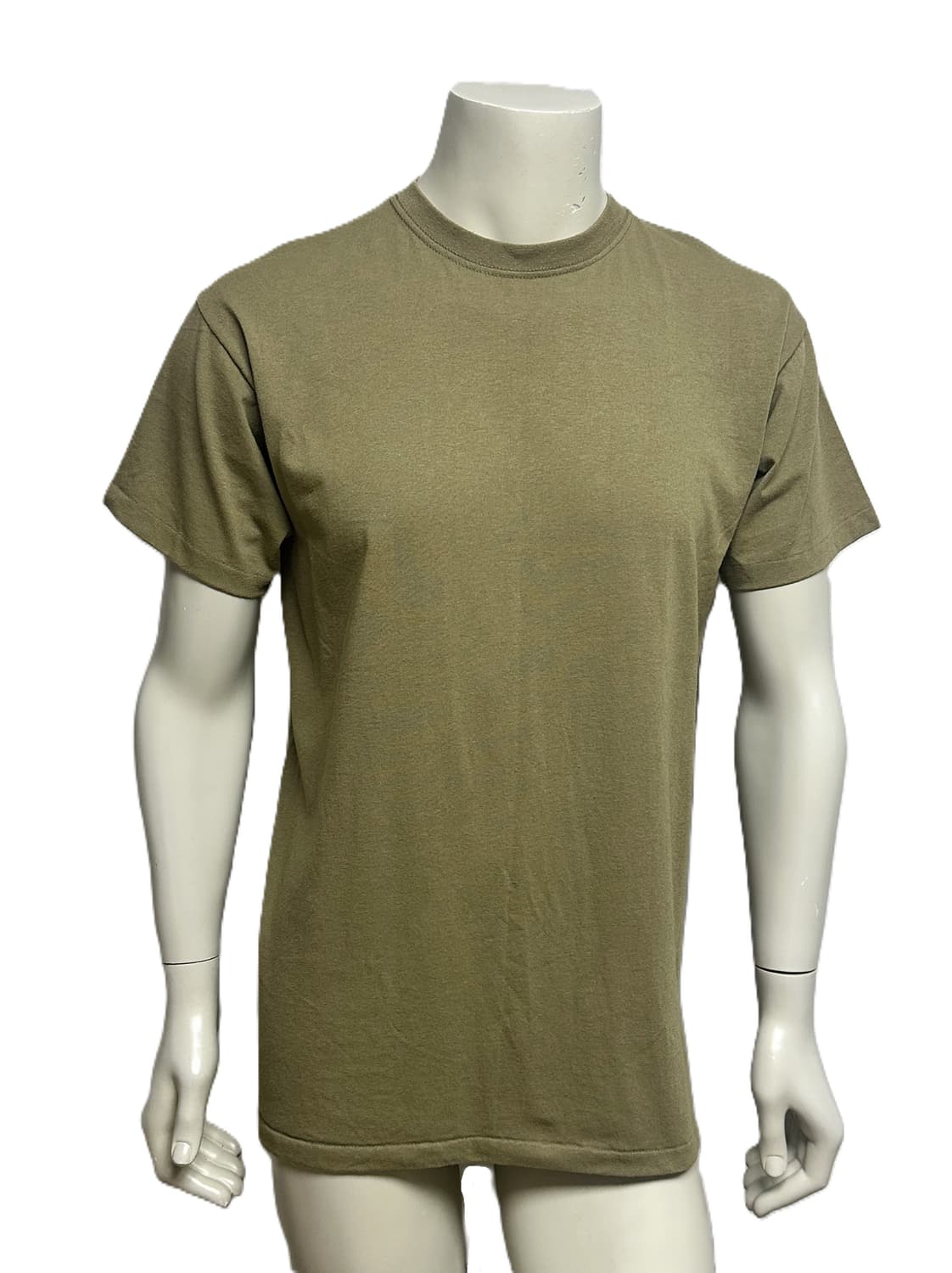 미군 카키색 라운드 반팔 티셔츠 (L) (13) (만원샵) 상품이미지1