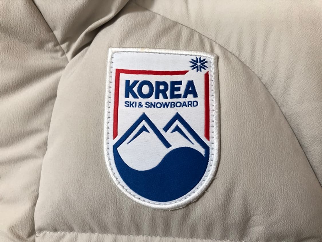 데상트 스키/스노우보드국대 지급실착 덕다운 패딩베스트 L(100) 상품이미지5