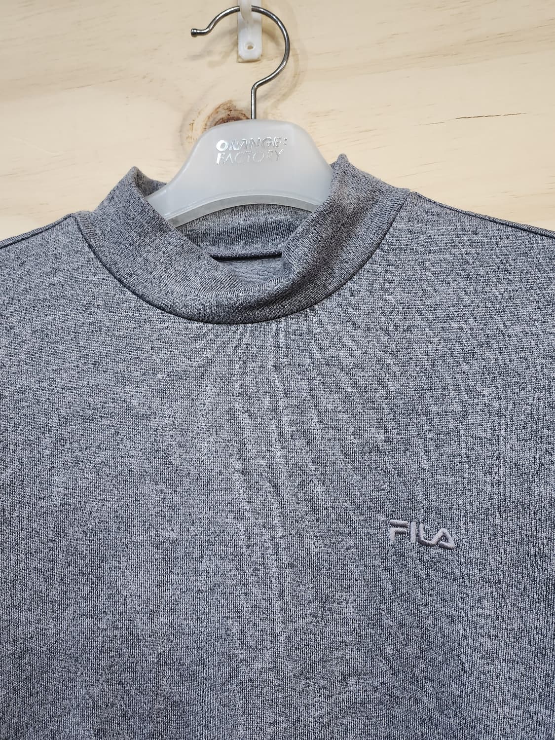 522)휠라 FILA 반목폴라 기모 긴팔티 상품이미지5