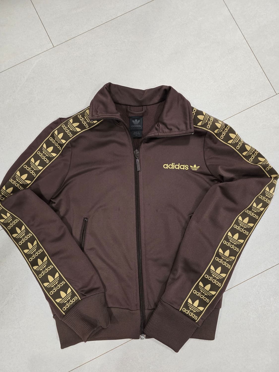 아디다스 90s 파이어버드 트랙탑 브라운 상품이미지2