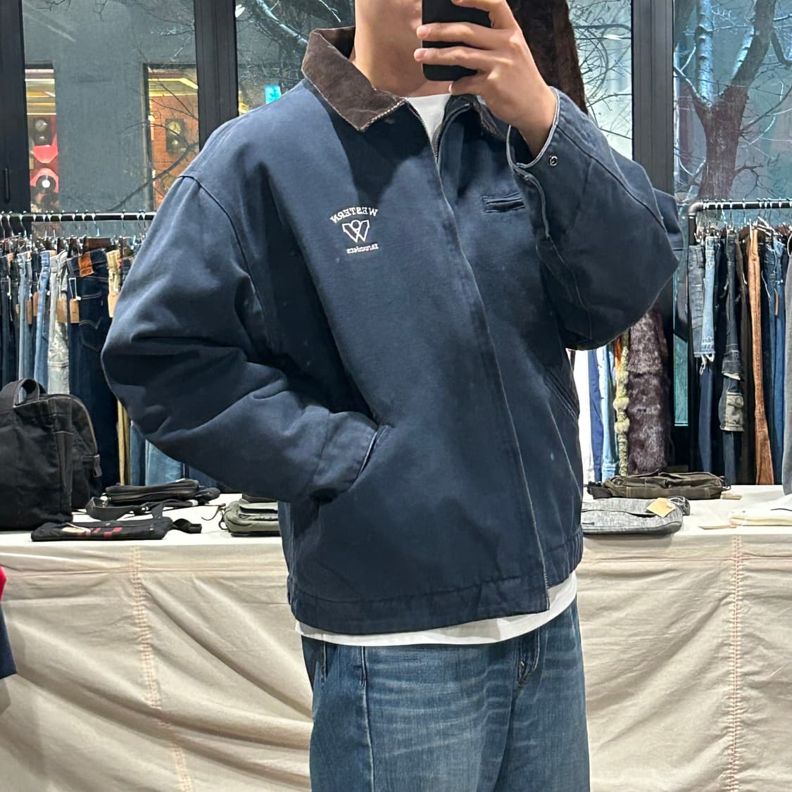 XL) PORT USA 덕캔버스 디트로이트 워크 자켓 상품이미지10