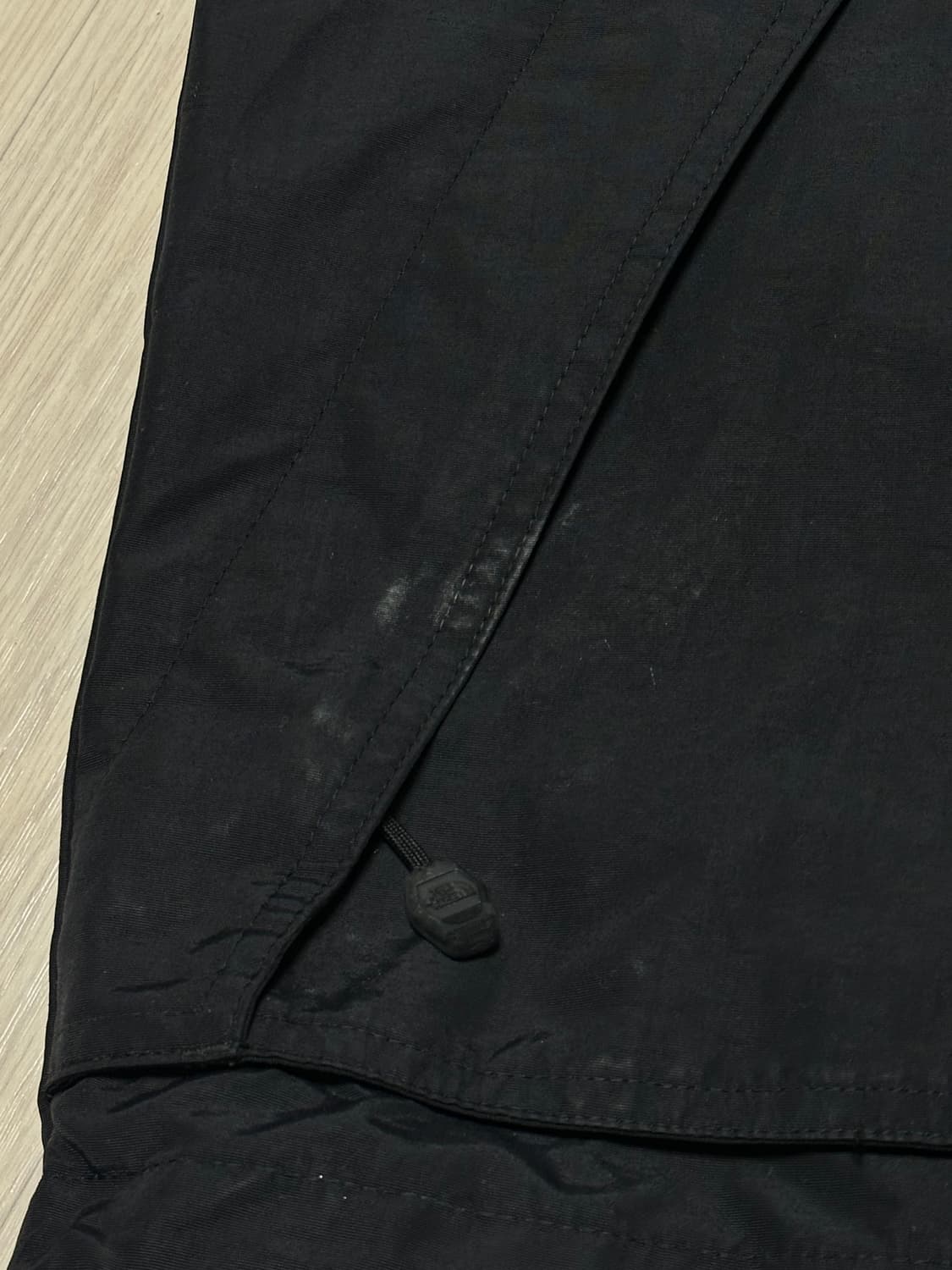 노스페이스 투웨이 나일론 후드 바람막이 자켓 블랙 상품이미지7