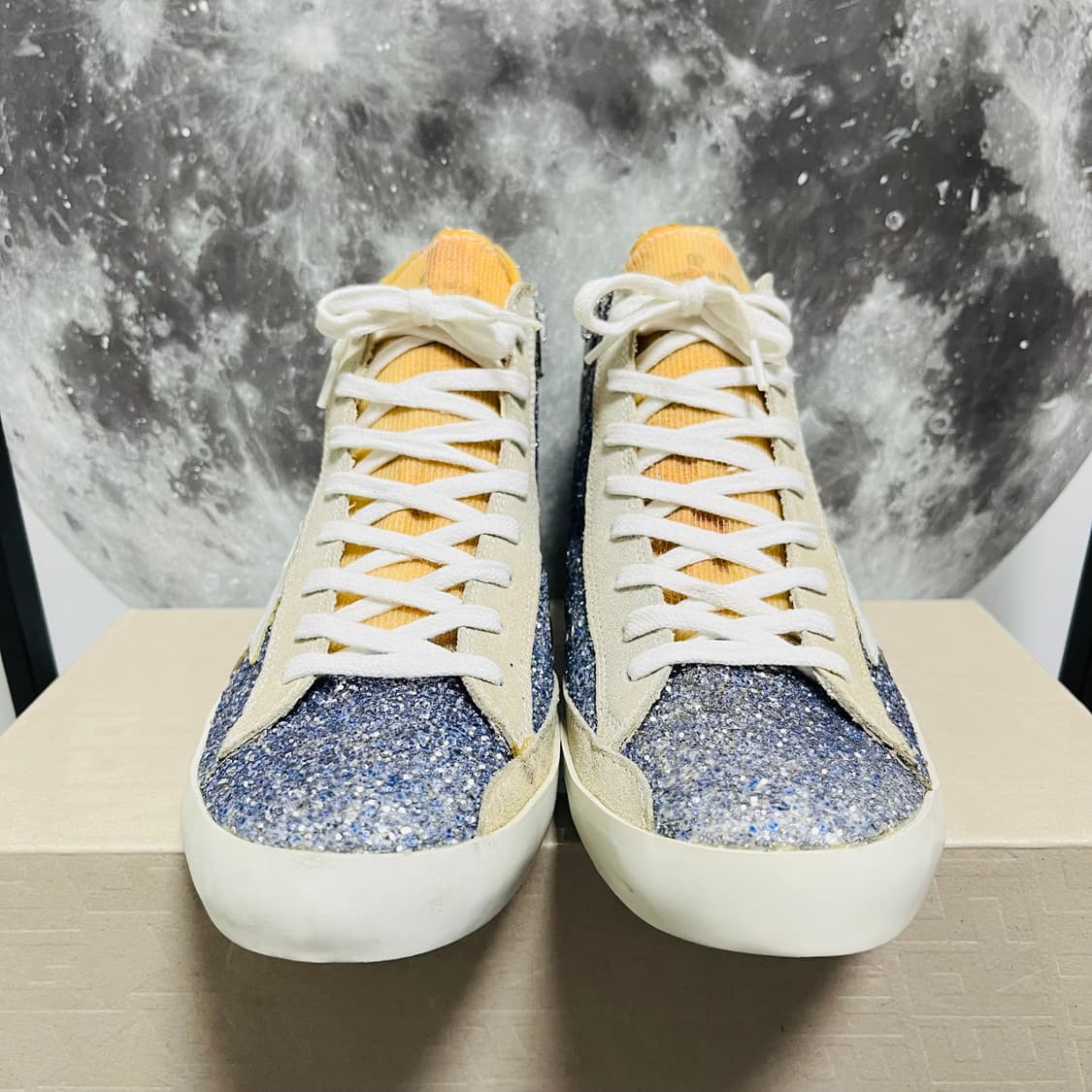 정품 37) 골든구스 글리터 스펀지 하이탑 스니커즈 235~240 상품이미지3
