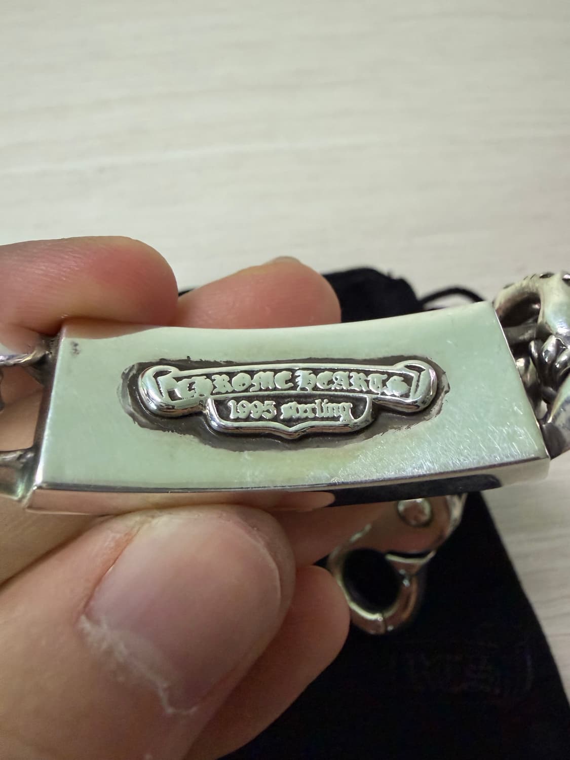 크롬하츠 대거id 팬시 클립 팔찌 상품이미지4