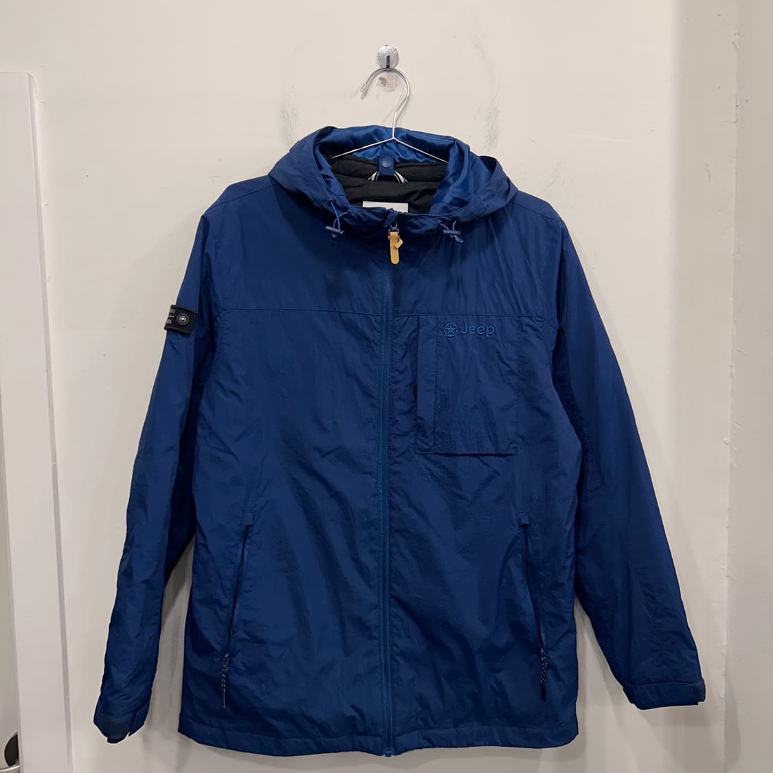 지프 스몰로고 이너패딩 후드 바람막이 상품이미지2