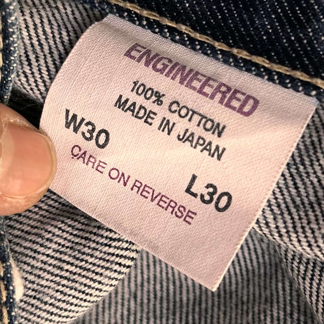 리바이스 엔지니어드진 데님팬츠 W30 L30 상품이미지5