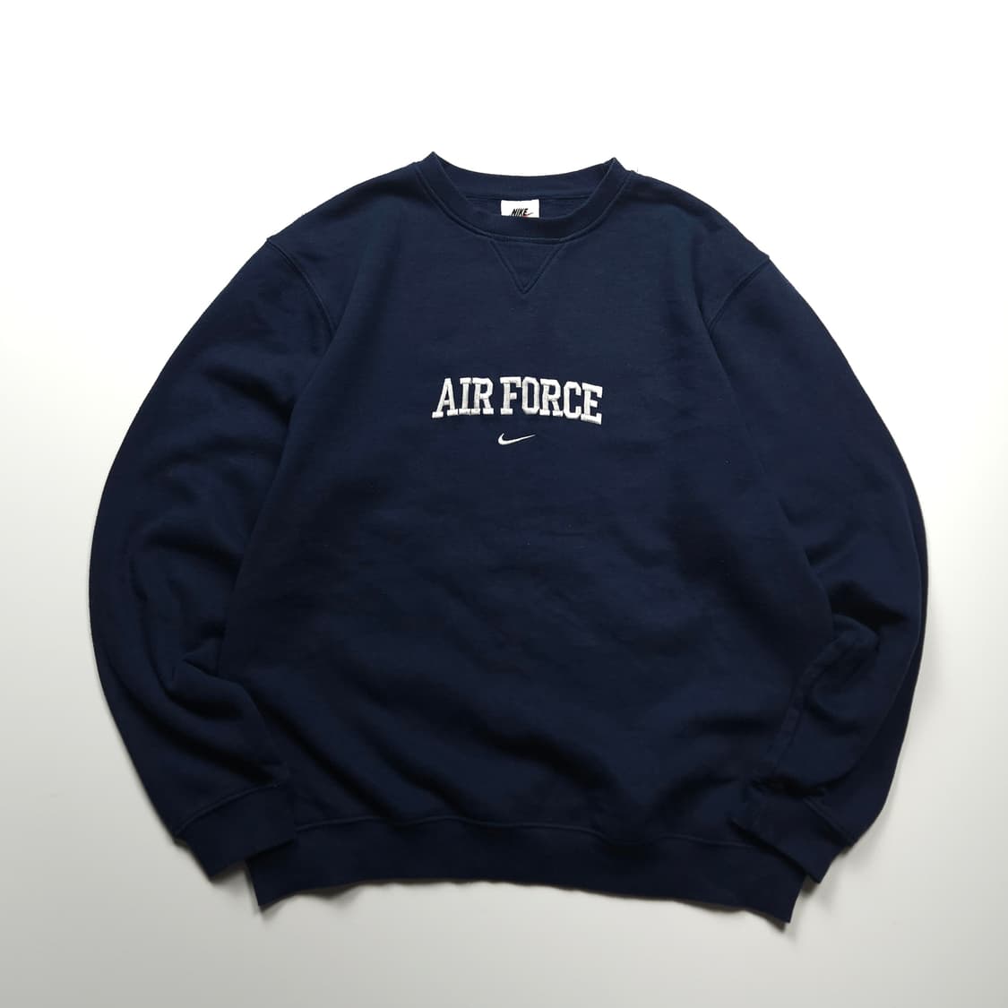 00s 나이키 에어포스 빅로고 올드스쿨 박시핏 맨투맨 (L) 상품이미지1