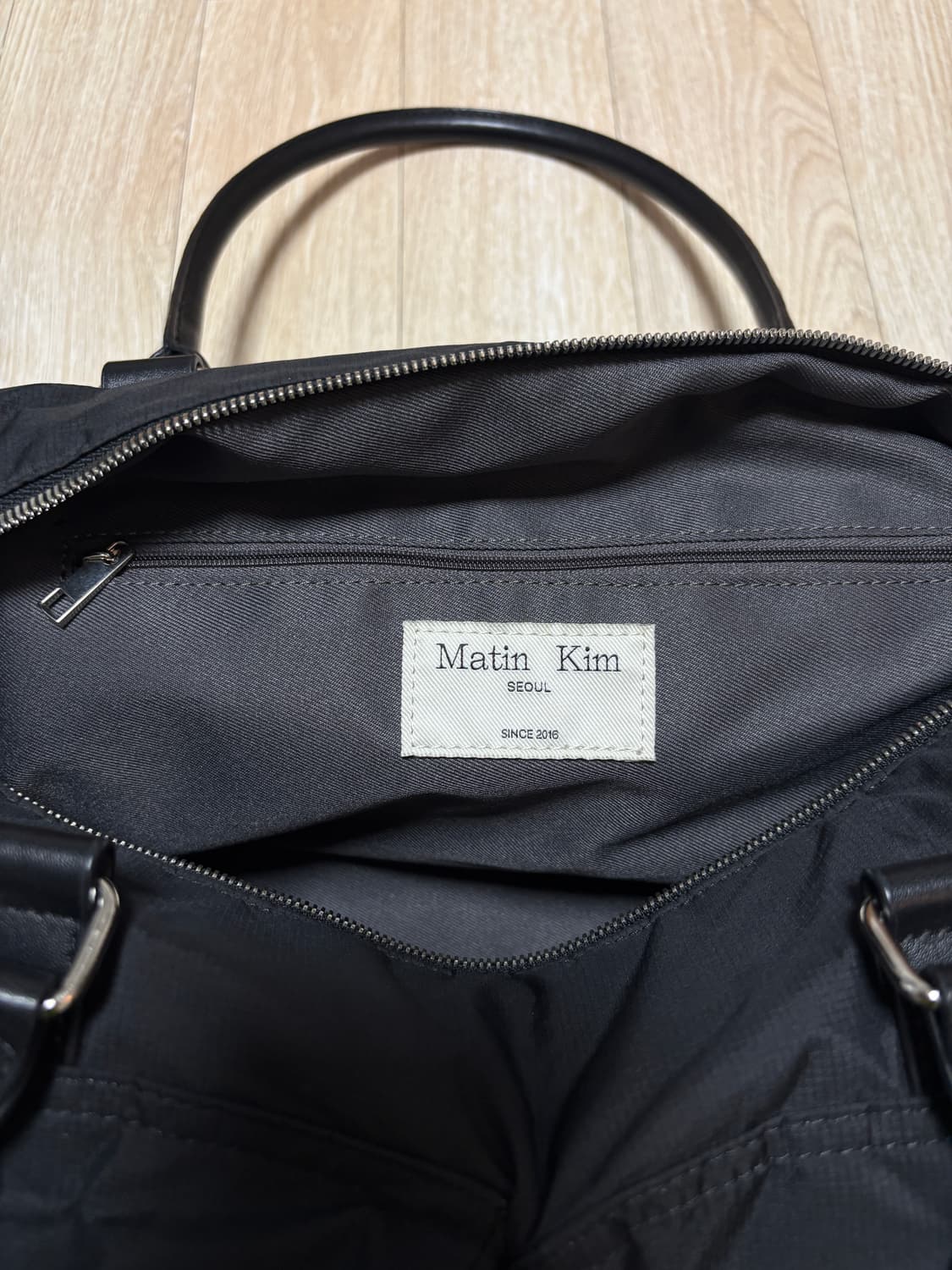 마뗑킴 카고 스포티 토트백 블랙 상품이미지8