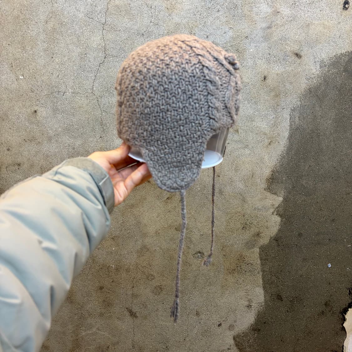 USA 빈티지 귀마게 니트모자 니트 비니 상품이미지2