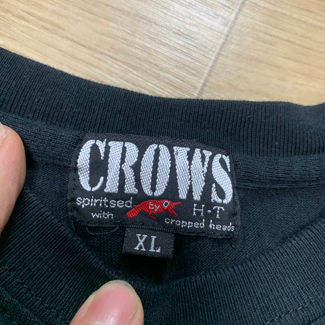 XL)Skull Works x crows 크로우즈 콜라보 무장전선 반팔티 상품이미지3