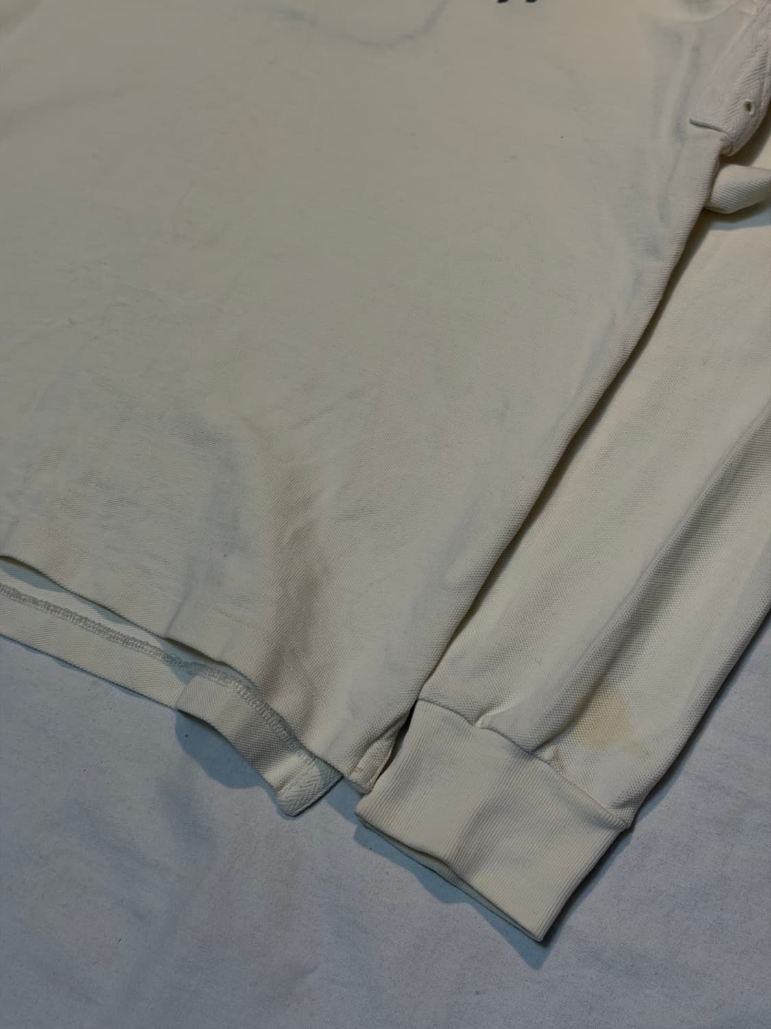 폴로 빅포니 치프키프 롱슬리브 카라티 아이보리 브라운 상품이미지6