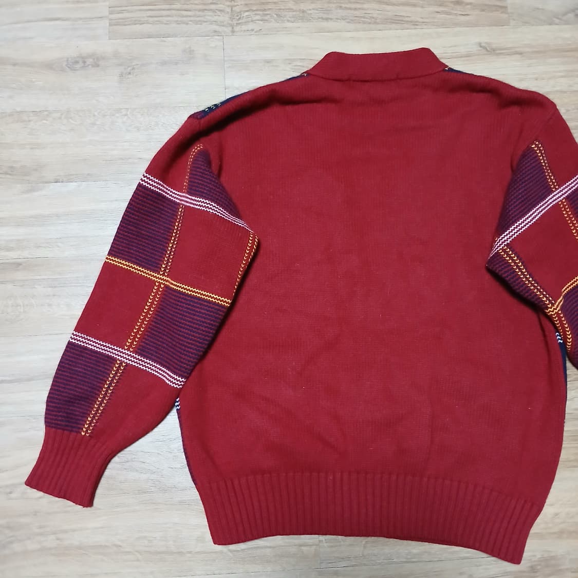 beanpole 빈폴 빈티지 올드스쿨 도톰 니트 가디건 상품이미지6