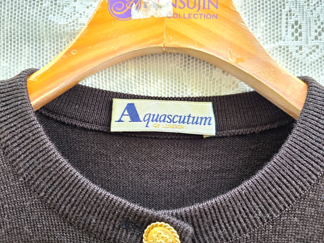 아쿠아 스큐텀 금장 가디건 상품이미지3