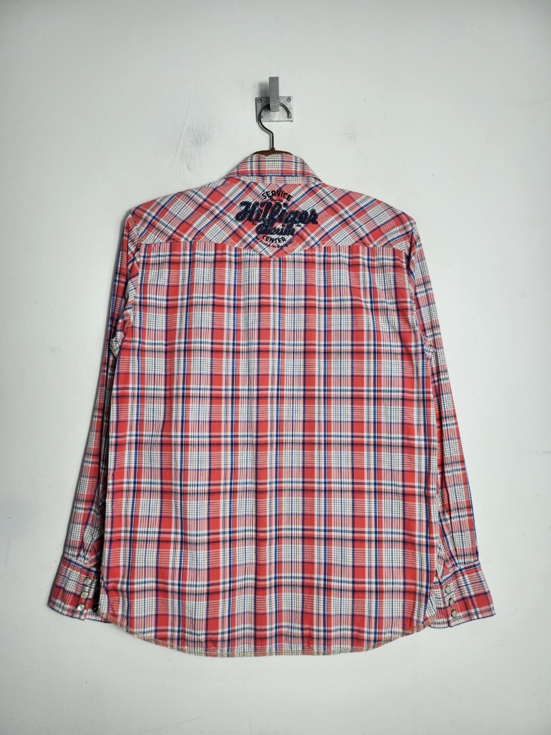 S 타미 힐피거 데님 체크 웨스턴 셔츠 상품이미지8