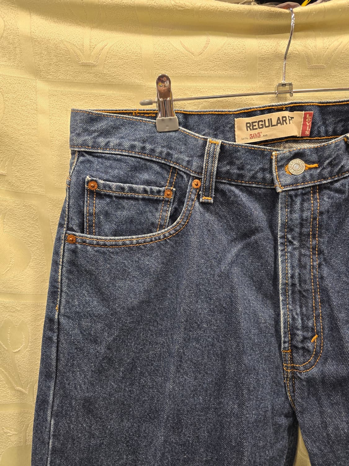 리바이스 505 레귤러핏 청바지 35~36 상품이미지2