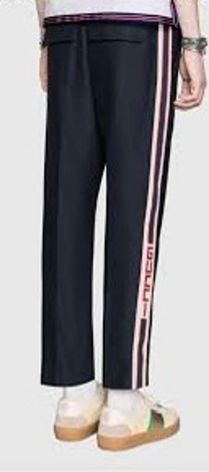 구찌 네이비 트랙 팬츠 46 상품이미지1