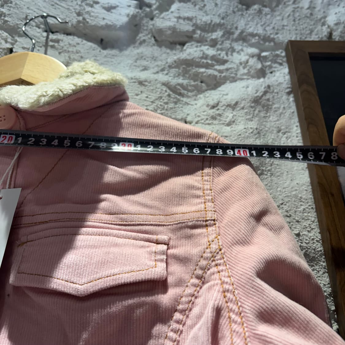 새상품) 디젤 코듀로이 쉐르파 자켓 데드스탁 상품이미지7