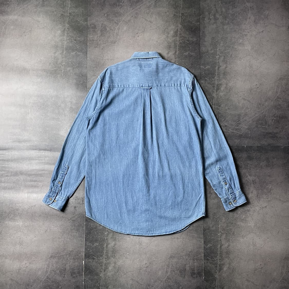 CLUB ROOM 클럽 룸 빈티지 다운버튼 코튼 데님 셔츠 A00708 상품이미지6