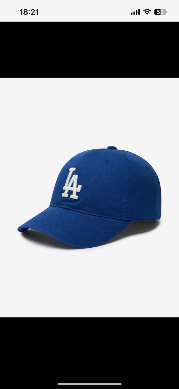 MLB LA볼캡 블루 상품이미지2