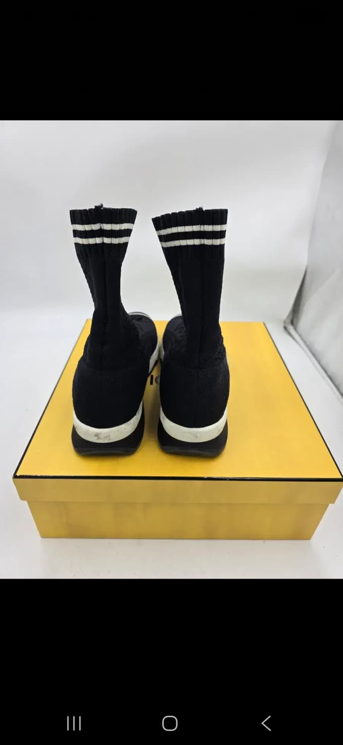 펜디 삭스 스니커즈 블랙 여성245 상품이미지3