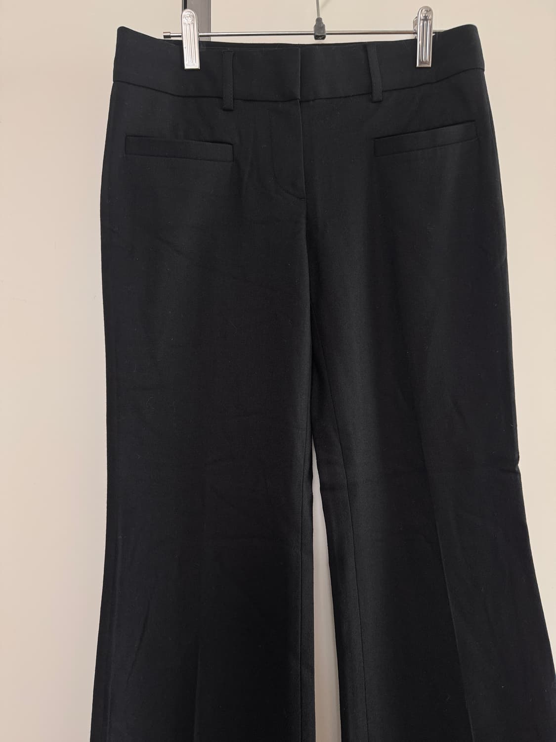 Theory 블랙 모직세미 부츠컷 팬츠  상품이미지2