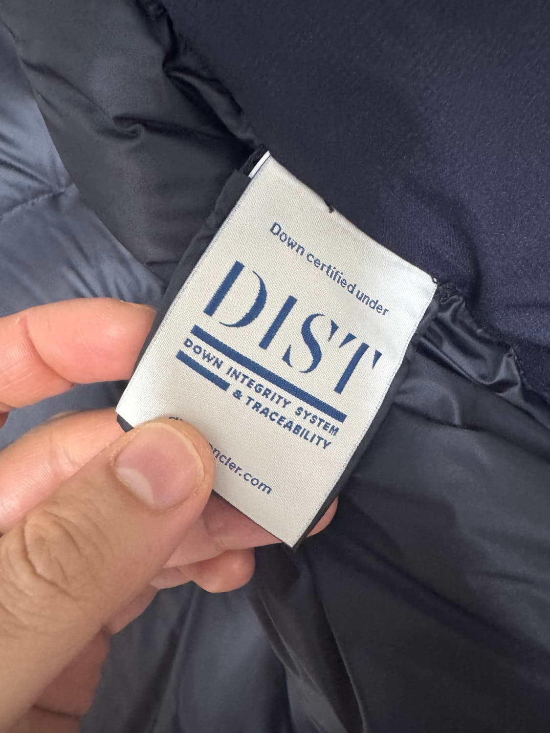 몽클레르 하이크 네이비 패딩 상품이미지4