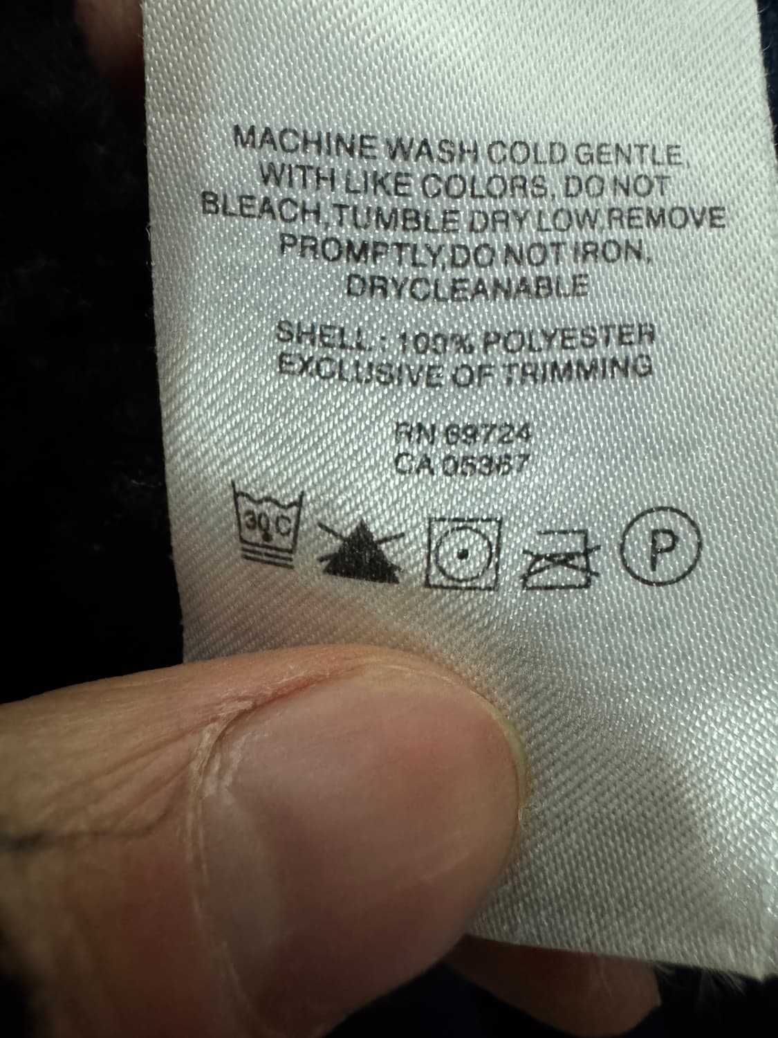 컬럼비아 남성 플리스 집업 L 네이비 상품이미지4