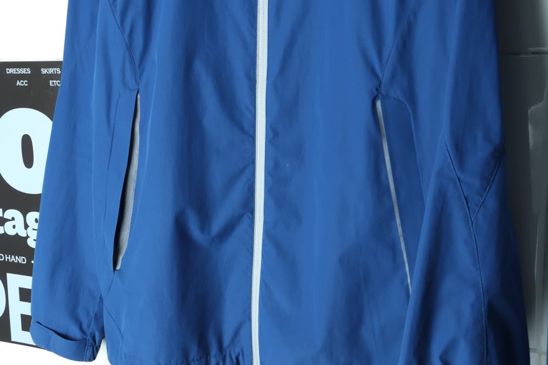 (XL-2XL) 디스커버리 집업 바람막이 점퍼자켓 경량 블루-H30073 상품이미지7