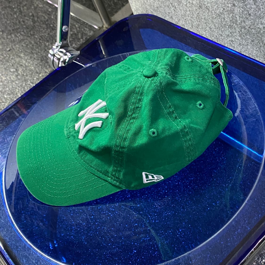 뉴에라 뉴욕양키스 그린 볼캡 B4374  상품이미지3